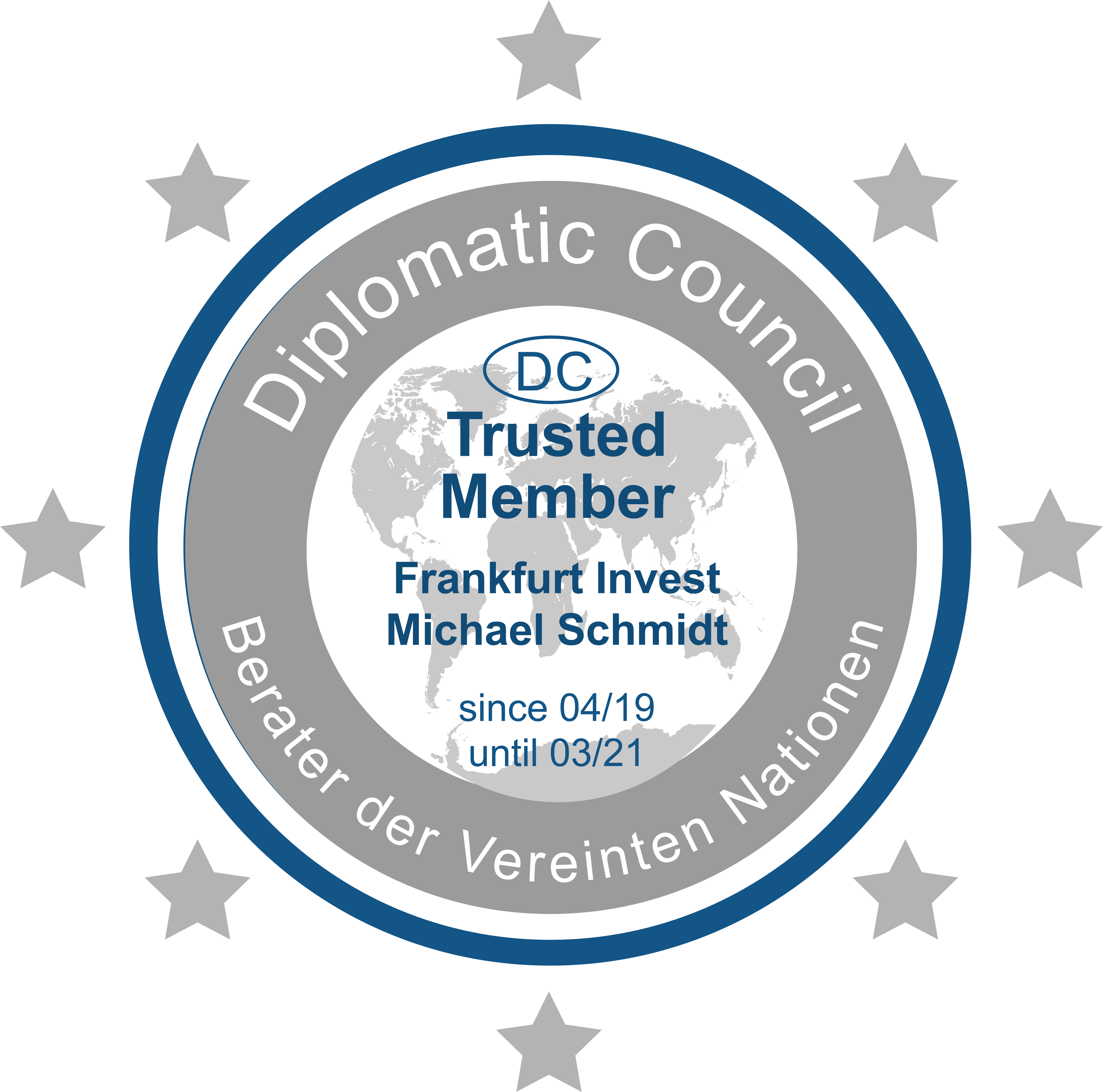 Mitgliedschaft im Diplomatic Council