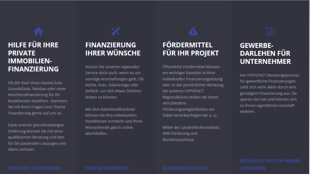 Immobilienfinanzierung