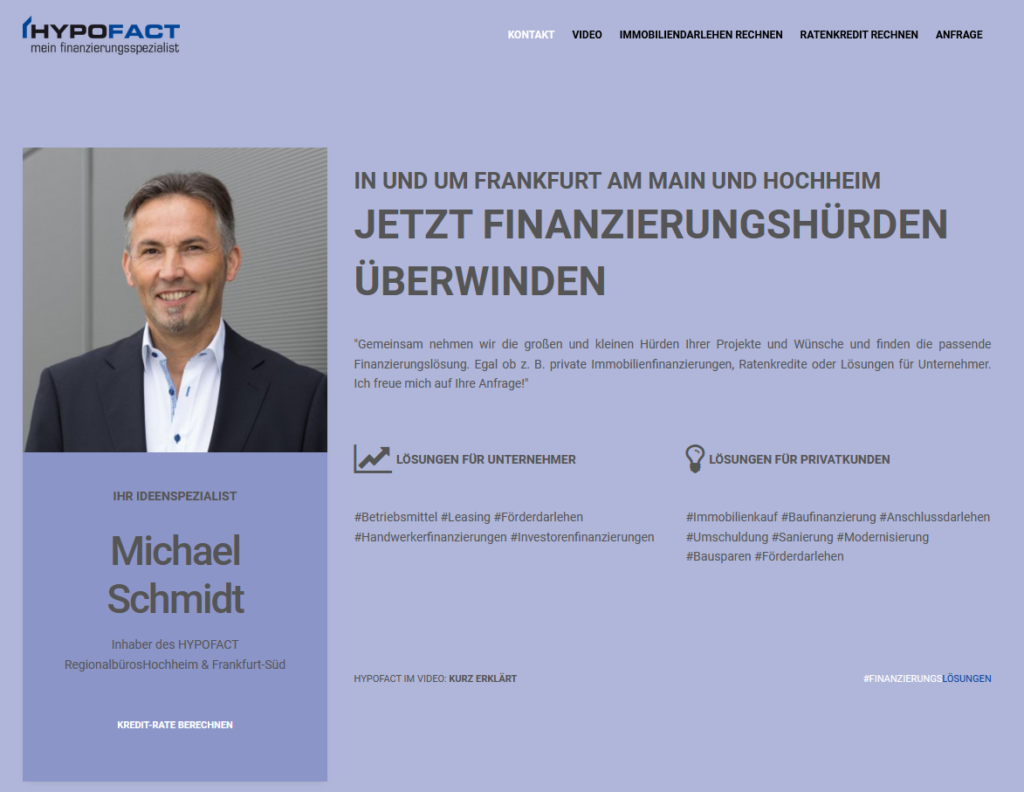 Immobilienfinanzierung